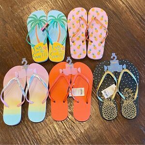 Mixit Flip Flop Thong Sandals New Size 9/10